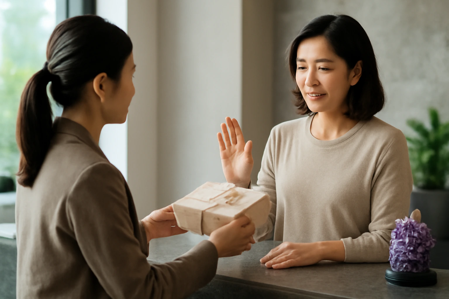 Quà doanh nghiệp bị từ chối thì xử thế nào