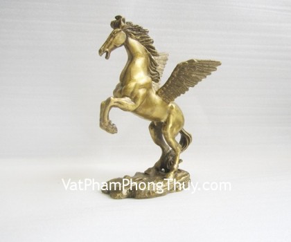 Ngựa đồng có cảnh nhỏ FD146